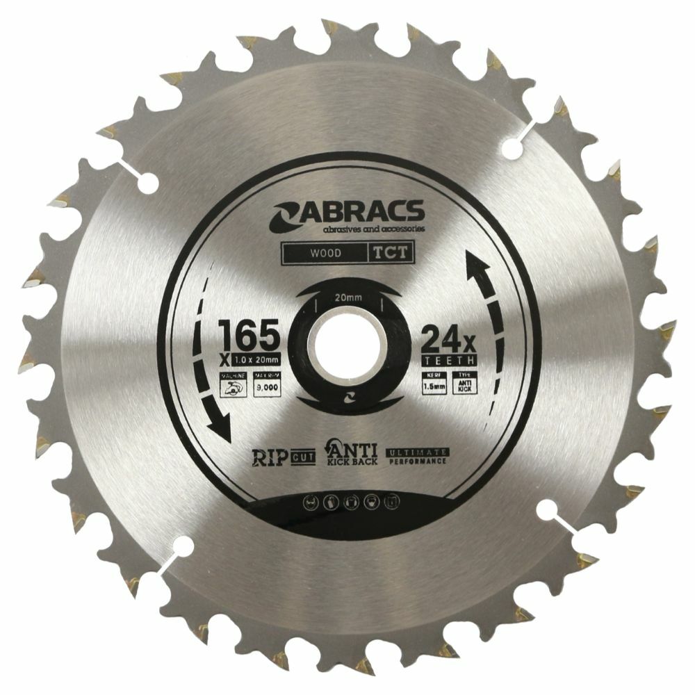 Abracs 165mm Saw Blades